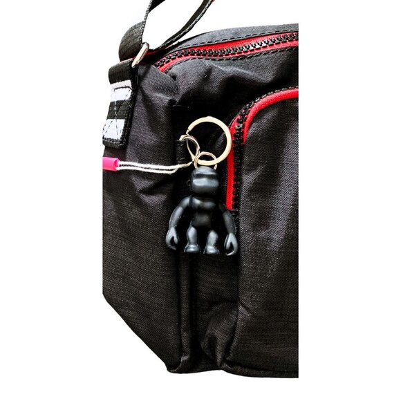 brand new Kipling vintage crossbody bag Reth medium black - Picture 2 of 8